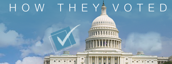 How Congressmen voted on health care legislation